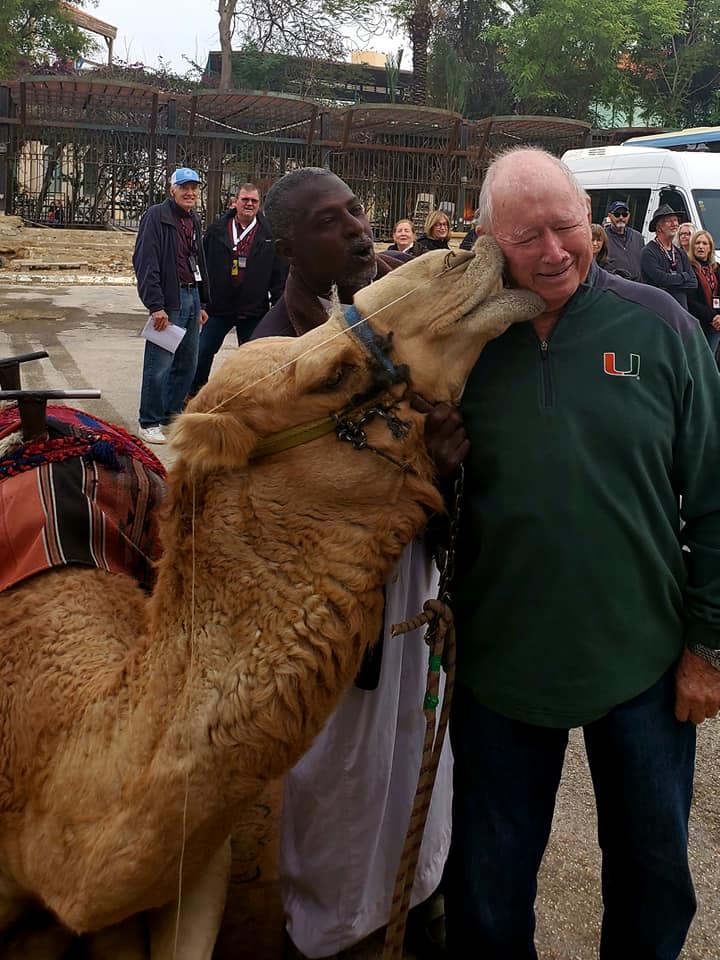 Guy Kissing Camel